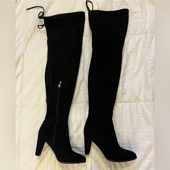 CATHERINE CATHERINE MALANDRINO Sorcha Boots knee high Black size 10 - Picture 5 of 9
